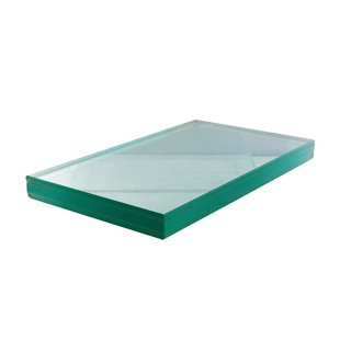 上海工厂批量钢化玻璃定做定制中空夹胶茶灰黑色烤漆防爆单透镜