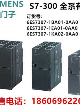 议价西门子S7-300PS电源模块6ES7307-1EA01-0AA0/1BA01/1KA02原装