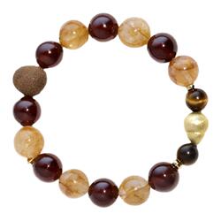 BYROOTS/抱树富禄多宝藏香珠手串圣诞节礼物手链女生日礼物送女友