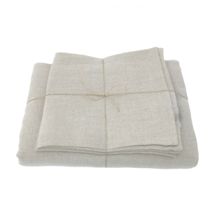 北欧风纯亚麻床单单件纯色单双人麻布榻榻米棉麻抑菌学生宿舍被单