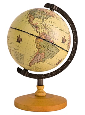 创意轻奢风地球仪桌面装饰品摆件
