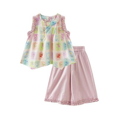 女童套装可爱甜美两件套