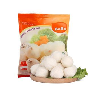 BoBo波波墨鱼丸花枝丸新加坡进口火锅鱼丸子关东煮清真食材168g