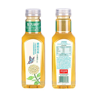 东方树叶茉莉花茶500ml无糖0卡纯茶饮料/瓶青柑普洱黑乌龙茶饮品