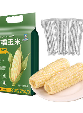 当季新货东北白甜糯玉米