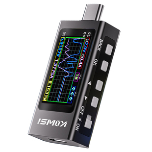 手机充电检测仪PD3.1协议Type-c快充测试12A多功能数显电压电流表