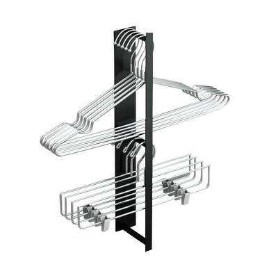 收纳神器阳台免打孔多功能晾衣架