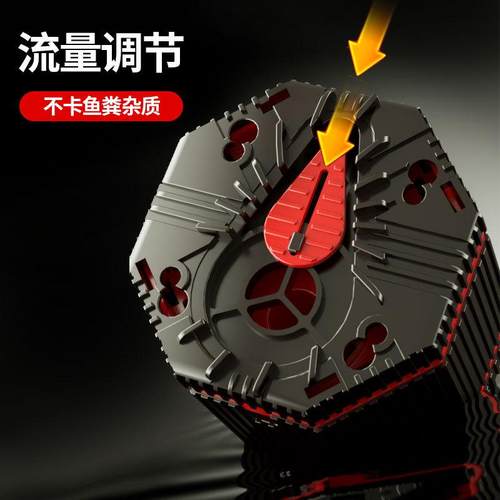 鱼缸潜水泵底吸水循环过滤超静音小型换水泵低底吸鱼粪换水器