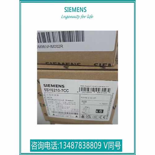 议价正品西门子小型断路器 5SY6 2P C10A 西门子空气开关 5SY6210