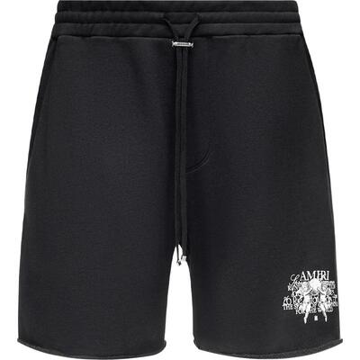 AMIRI撞色印花夏季休闲短裤