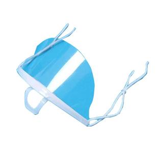 透明餐饮口罩厨房餐厅唾沫厨师防口水飞沫塑料微笑口罩食堂服务员