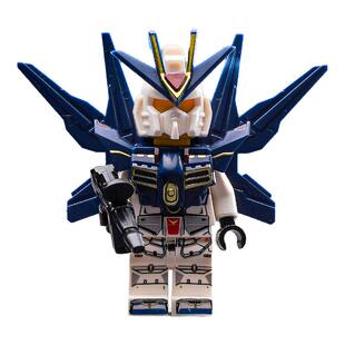 高达积木小人仔机甲战士全套武器益智拼装玩具4-16岁男孩生日礼物
