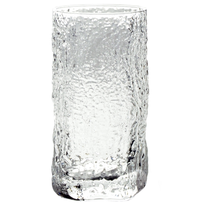 加厚欧式透明锤纹创意风啤酒杯