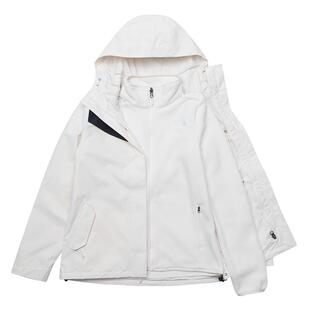 【自营】TheNorthFace北面冲锋衣女三合一冲锋衣防水抓绒内胆8HM6