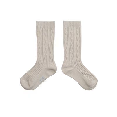 儿童袜子秋冬款美利奴羊毛中筒袜