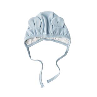 Oak Family婴儿帽子冬季蓄热保暖男女宝宝胎帽新生儿护头囟门帽