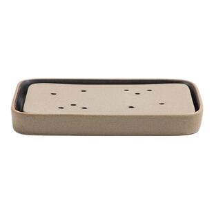 丹麦Fermliving Bon Accessories陶瓷皂盒肥皂托盘皂盒卫生间置物