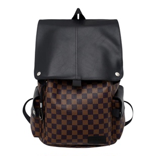 潮牌工装风双肩包男高中大学生书包女初中生大容量软旅行电脑背包