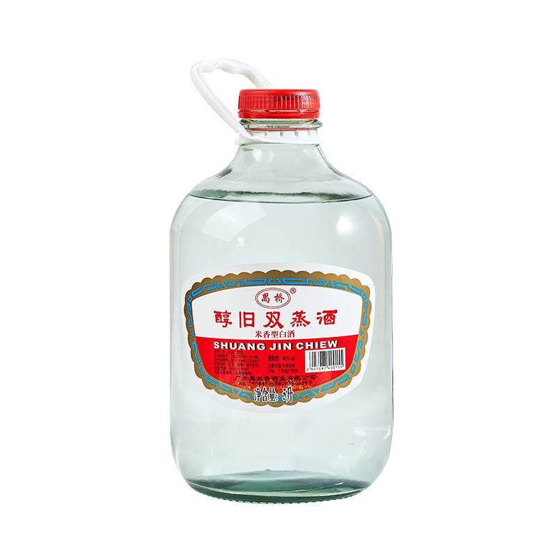 醇旧双蒸酒5000ml广东米酒30度酒