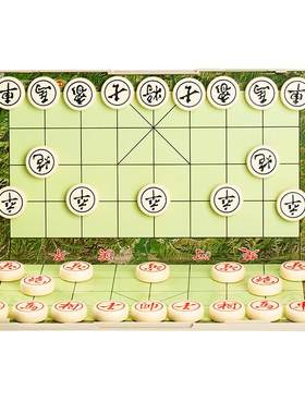 友明书本式磁性象棋折叠便携式