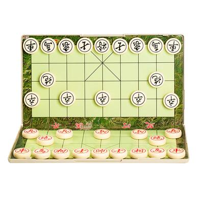 友明书本式磁性象棋折叠便携式