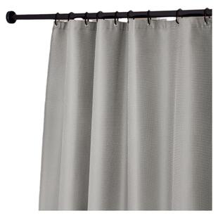 Kleine Wolke德国原装进口简约涤纶浴帘卫生间隔断帘子免打孔窗帘