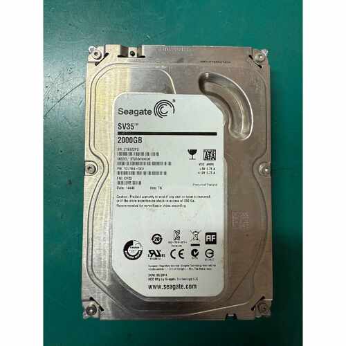 【议价-可维修】 SV35 ST2000VX000 希捷2T监控硬盘 /均有货