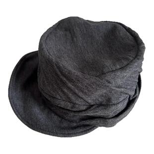 25年秋冬新款修饰头型复古马术帽褶皱设计感休闲冷酷工装帽显脸小