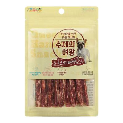 奖励鸭肉条TheZoos磨牙肉干狗狗