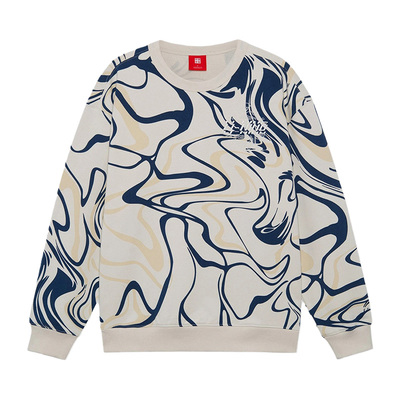 李宁运动休闲男女无帽套头卫衣