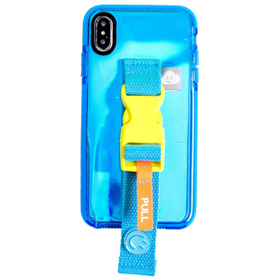 白日梦辅助斜挎帆布带多巴胺荧光色iPhone17promax手机壳适用苹果15防摔手腕带iPhone16pm挂绳iP14plus保护套