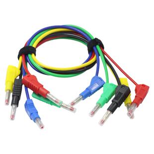 伸缩型4mm测试导线 公对公安全型 耐高压硅胶测试导线J.70022*