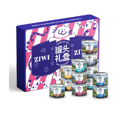 Ziwi主食罐湿粮猫罐头185g×12罐