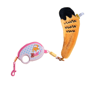 元気喵丨派思维加菲猫狗狗牵引绳小型犬自动可伸缩遛猫狗宠物用品