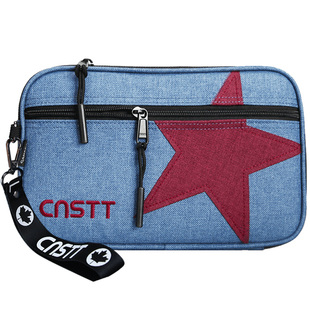 CnsTT凯斯汀设计师款枫语星程乒乓球拍套方形包球拍包单层收纳包