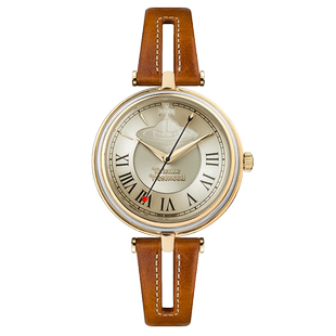 viviennewestwood薇薇安女表镂空表带西太后手表女款轻奢小众皮带