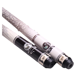 皮尔力台球杆太极特别版水火2代/3代中式黑八九球PS2大头杆桌球杆