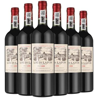 法国进口红酒路易拉菲整箱礼盒装
