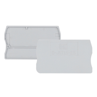 D-ST1.5-2.5通用挡板端板隔片ST PT系列弹簧接线端子附件隔板堵板