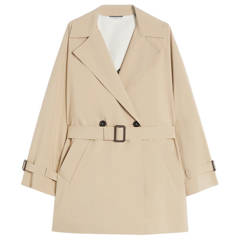 【春夏新降】Weekend MaxMara 26女装宽松系带风衣5021036106