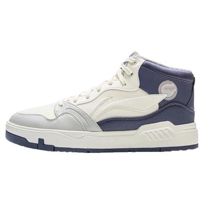 李宁棉鞋男鞋高帮防滑耐磨休闲鞋