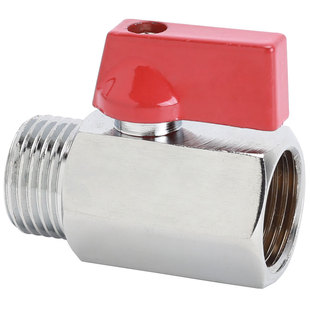 304不锈钢迷你球阀内外丝双内内外牙微型小球阀4/6分1寸开关阀门