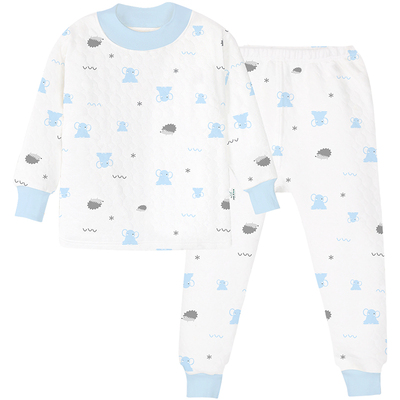 小青龙儿童内衣套装纯棉秋冬季男童女童加厚保暖秋衣秋裤中大童春