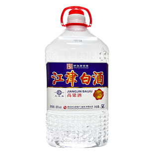 几江牌江津白酒60度5L小曲清香型高粱酒纯粮食酿酒桶装整箱泡酒