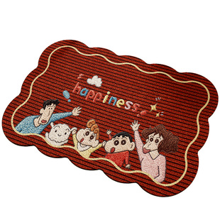 马年红色浴室地垫2026新款卫生间脚垫防滑垫卡通吸水防滑耐脏垫子