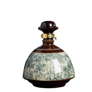 酒瓶空瓶景德镇陶瓷1/3/5斤装家用密封复古酒壶摆件酒罐酒坛子