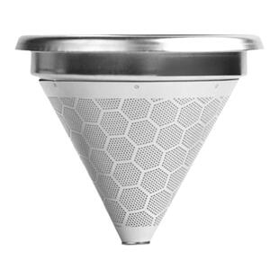 Barcafe半自动咖啡机无底手柄专用美式双层不锈钢滤斗滤网58mm