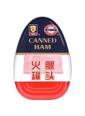 上海梅林异型火腿罐头340g