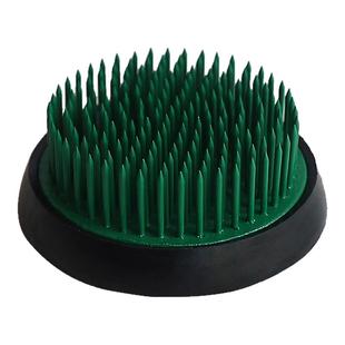 黑剑山插花器加重加密日式插花底座针钉中式插花工具花道花插