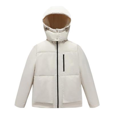 长短款派克羽绒服90白鹅绒三防